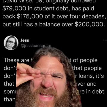 College loans #CollegeLoans #College #Debt #America #TadpoleTriplett #Comedian #Comedy