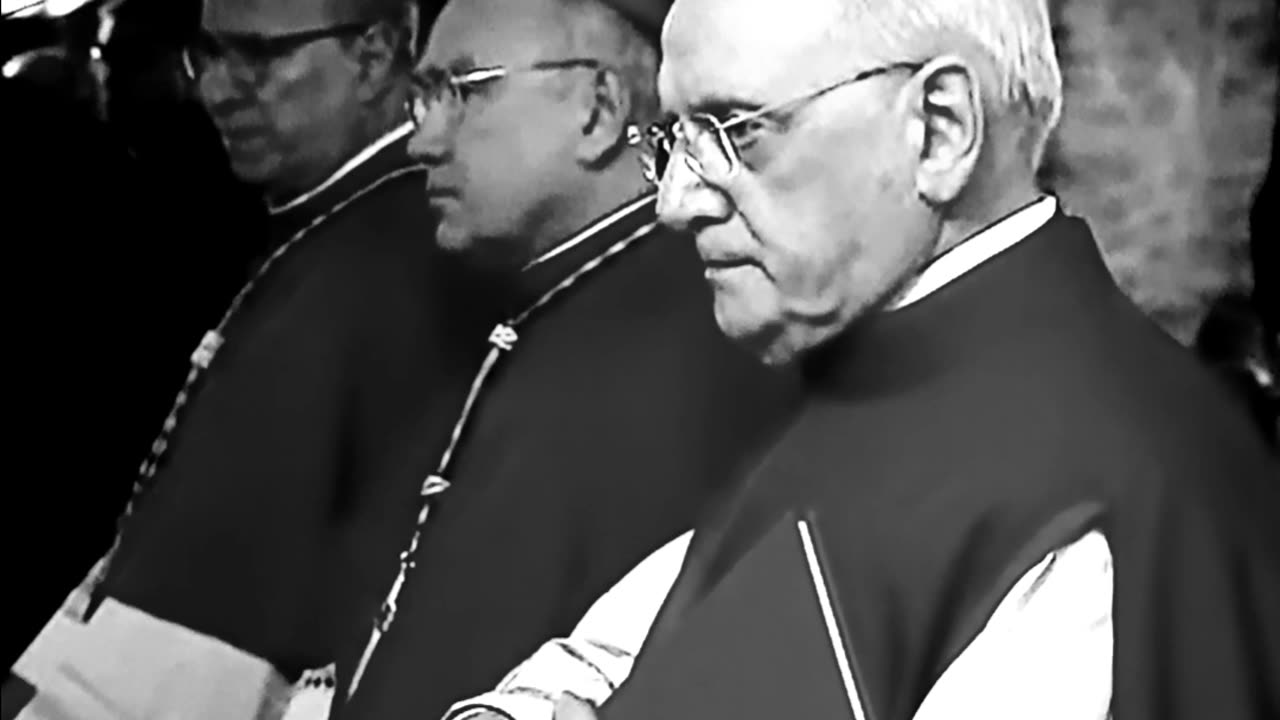 Clip of pope Francis viewing