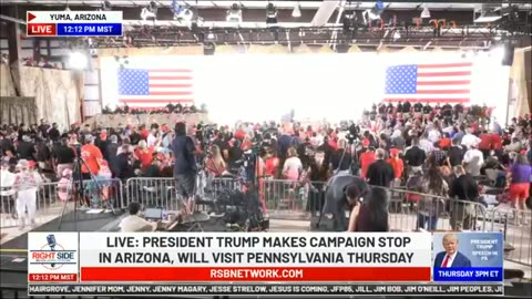 AUGUST 18 2020 President Trump holds a campaign event in Yuma, AZ PART 1