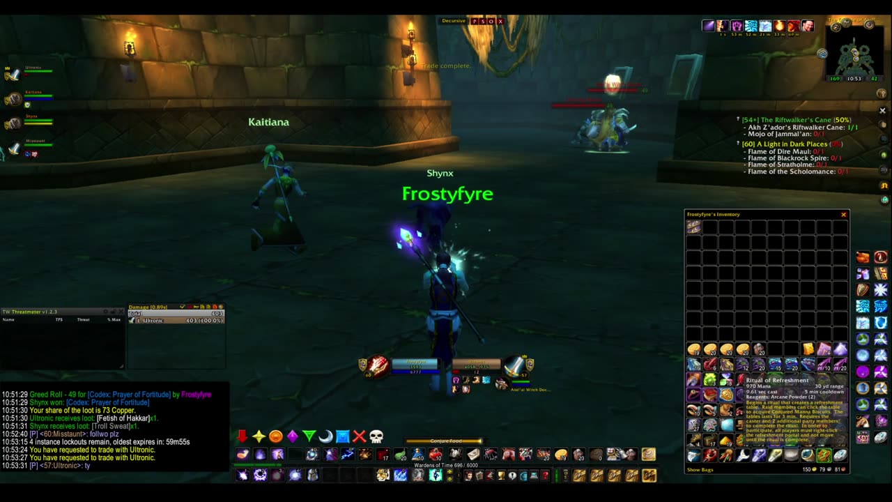Turtle wow - PUG Sunken temple - Mage POV