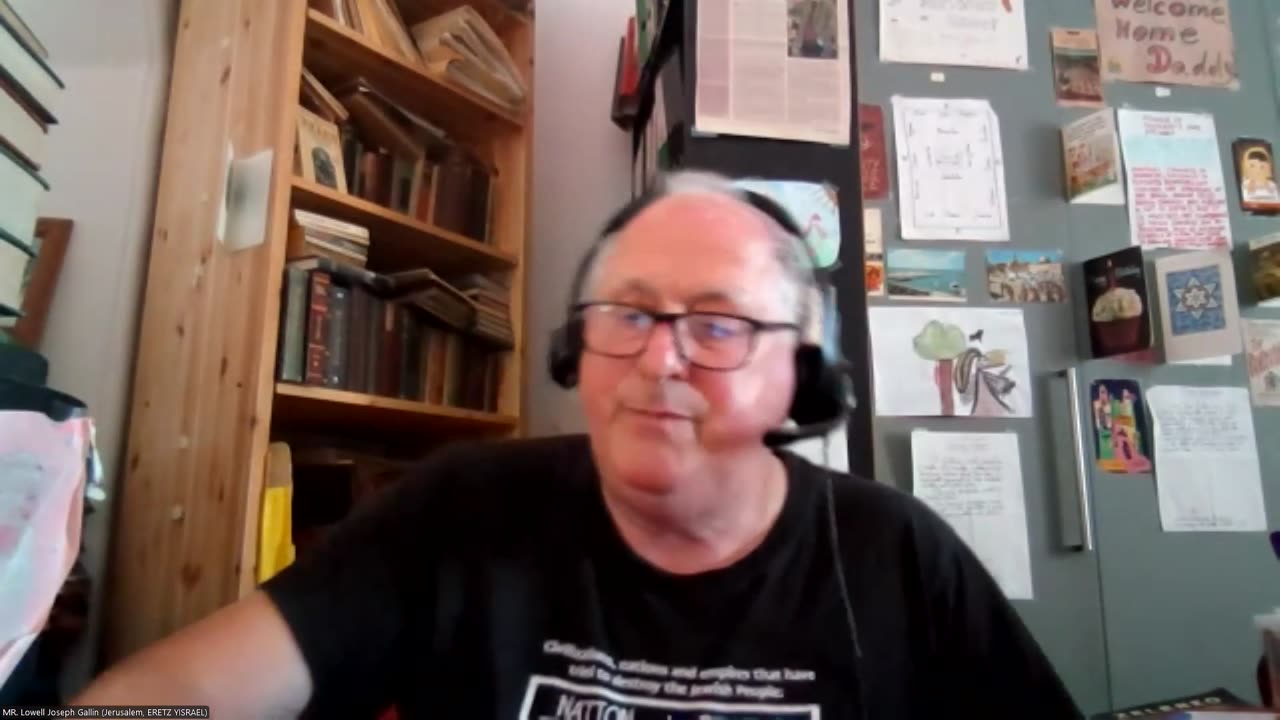 R&B Monthly Seminar: R&B Film Fellowship (Episode #5 -- Wednesday, July 30th, 2025). MADAM Chair: Our Lady Roseanne Cherrie Barr (Hawaii, U.S.A.). LECTURER: MR. Lowell Joseph Gallin (Jerusalem, ERETZ YISRAEL)