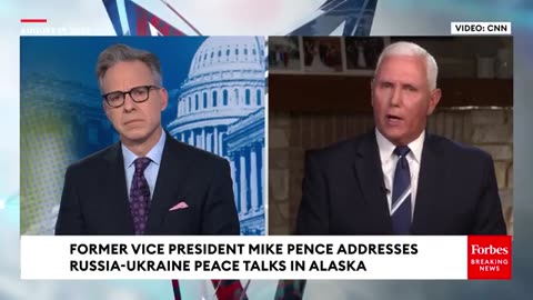 'I Think The Hammer Needs To Come': Mike Pence Urges Strong Action Against Russia In Ukraine Talks