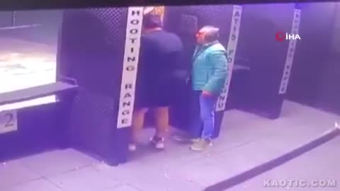 Suicide attempt at the shooting range - Turkey