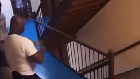 He had enough of the loud music and eliminated everyone