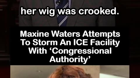 Maxine Waters Gets Door Slammed in her Face While Trying to Barge into LA Fed building