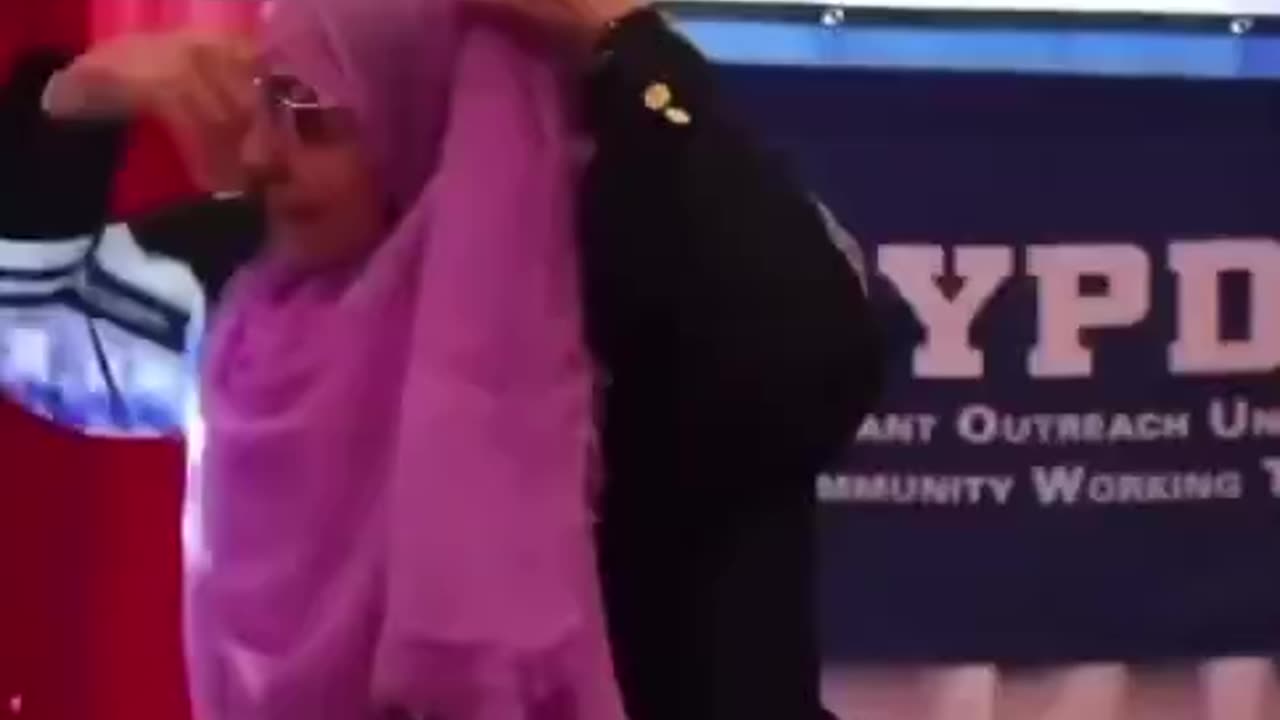 NYPD officers are now demonstrating the correct way to wear a hijab.
