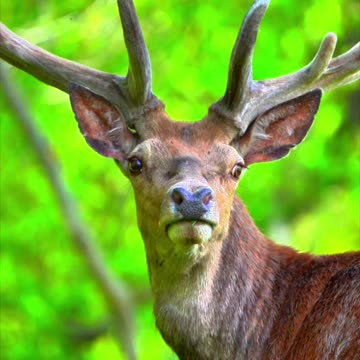“Waiting in the Rain… Will Love Return? 🦌💔”