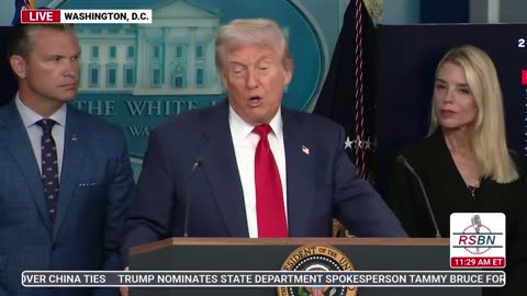 President Trump Holds a Press Conference at the White House - 8/11/25