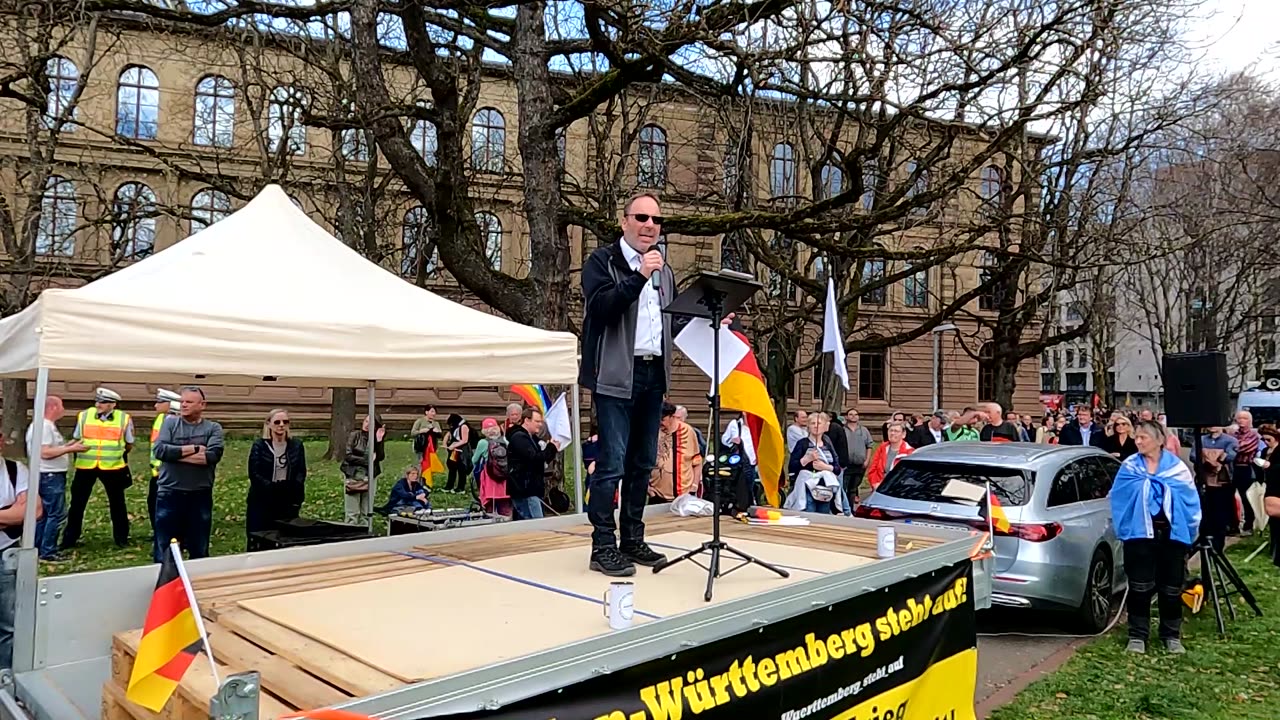Uwe ist auch dabei - Stuttgart am 22.03.2025 - Bundesweiter Protesttag