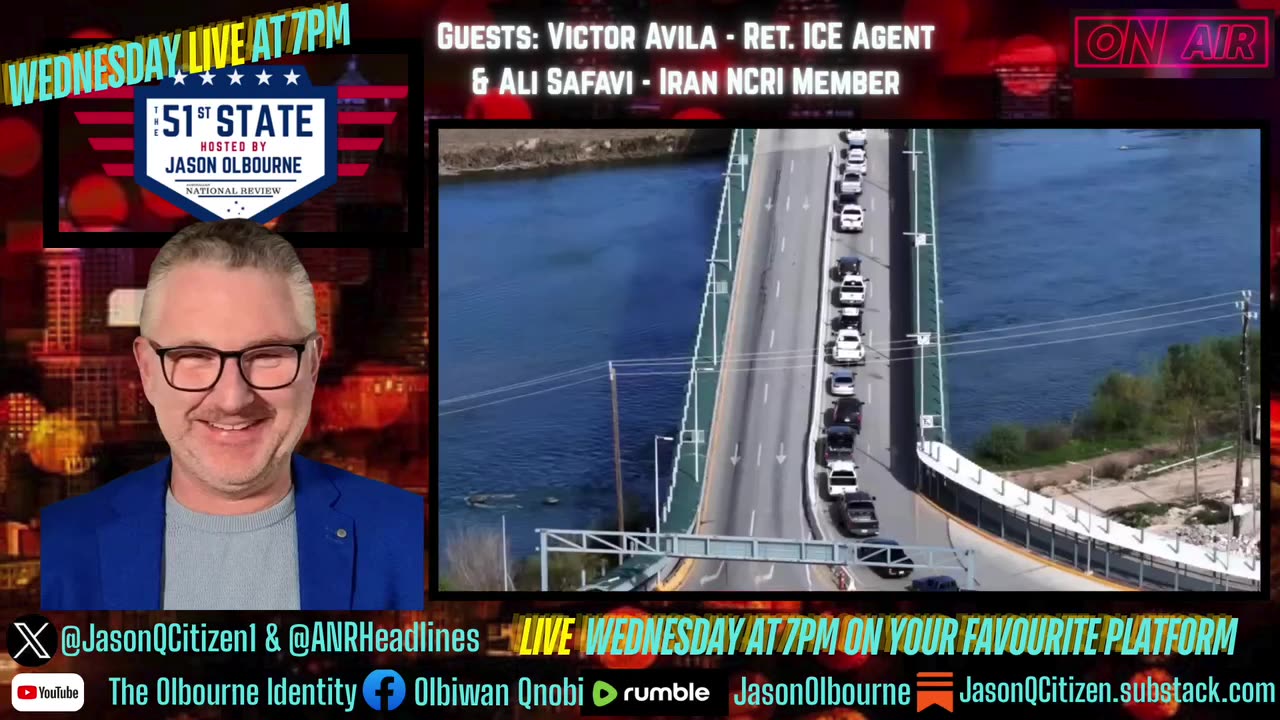 This week on The 51st State: ICE and Iran: Live from 7pm Wednesday AEST