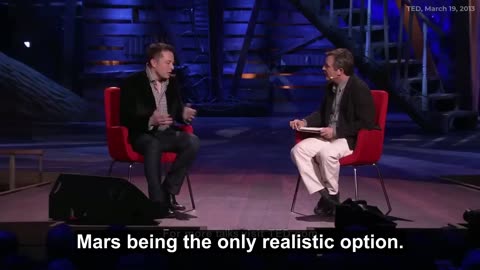 Elon Musk in 2013: Someone Has to Start Making Life Multiplanetary—Mars Is the Only Option