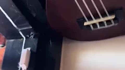 Usa guitarra como timbre de la puerta y se viraliza