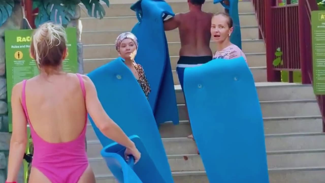 🌞Swimming Pool and Water Slide Best Water Park Best Day⛱️ #waterpark #swmmingpool