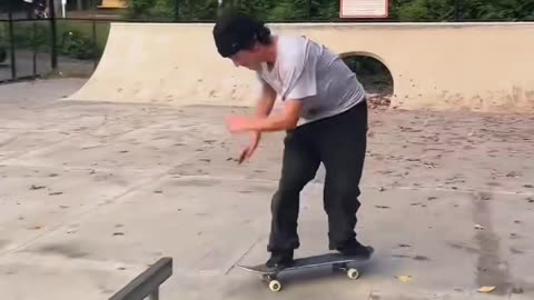 😲🛹 You Won't Believe the Second Trick! Insane Combo | SkateNation