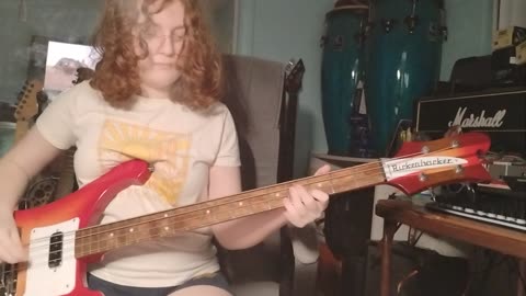 No More Mr Nice Guy/Alice Cooper bass play along by Cara