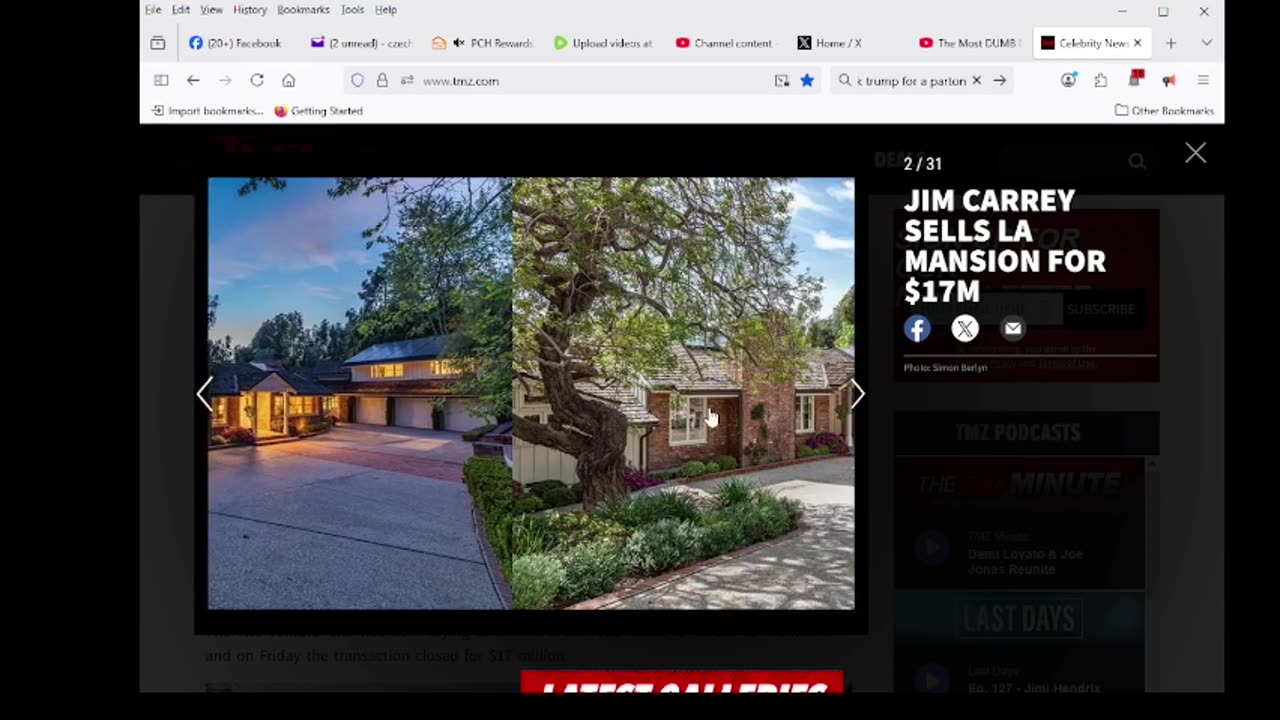 Jim Carrey Sells L.A. Estate For $17M