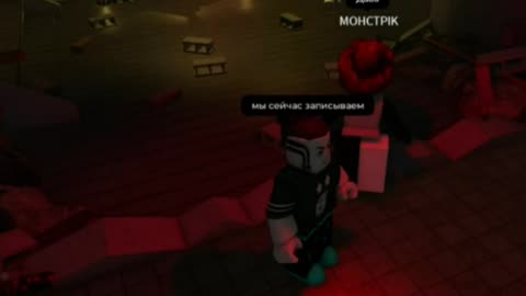 met a subscriber! in horror and recorded a video together) #roblox #gaming #subscriber #story #cool