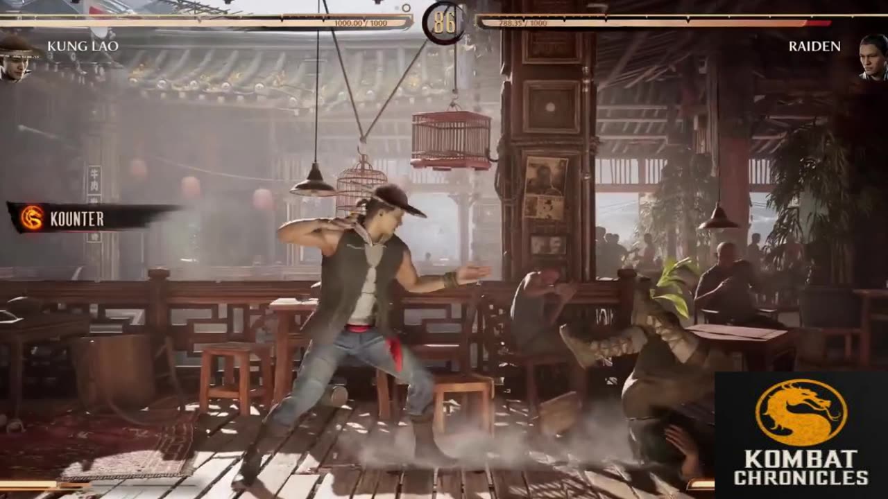 Kung Lao vs Raiden