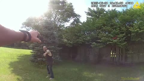 Bodycam shows moment Berrien County Sheriff's deputy returns fire after suspect fires gun
