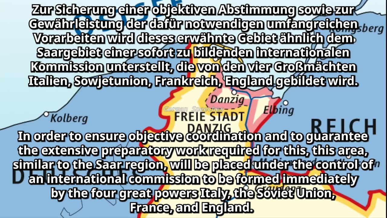 The 16 point proposal, August 1939