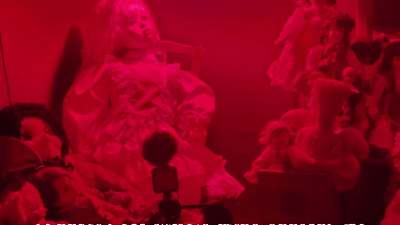 Creepy Doll at the 6th Realm Haus in Victoria, Tx