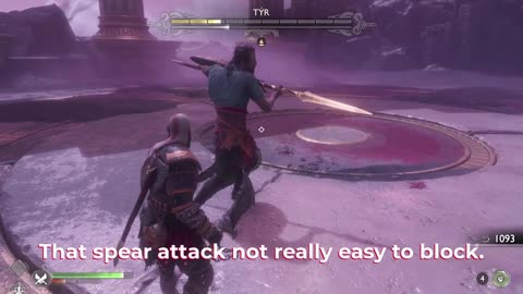 God of War Ragnarok Valhalla - Kratos vs Tyr Fight #01 (Valhalla DLC).