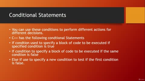 Become a C++ Expert-011 Logics