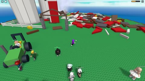 Surviving 1,365,829 NATURAL DISASTERS in Roblox!