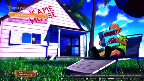 Jugando a Dragon Ball Sparking Zero