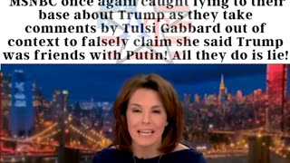 Network of LIES! MSNBC caught lying about Trump AGAIN!