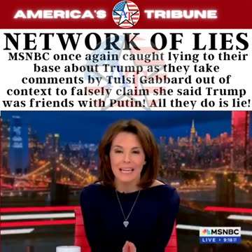 Network of LIES! MSNBC caught lying about Trump AGAIN!