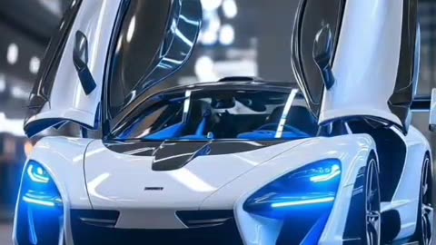Frozen Blue color 💙McLaren Senna