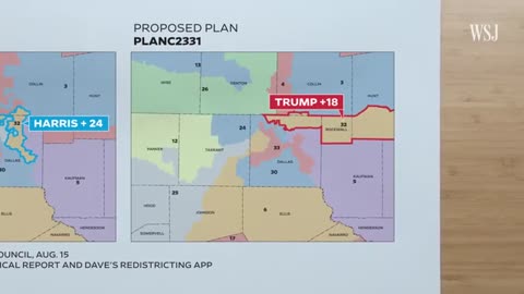 CA vs. TX: The Redistricting Arms Race to Control Congress | WSJ