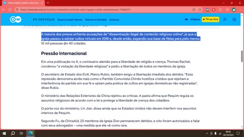 China amplia controle sobre igrejas cristãs _clandestinas_ .mp4