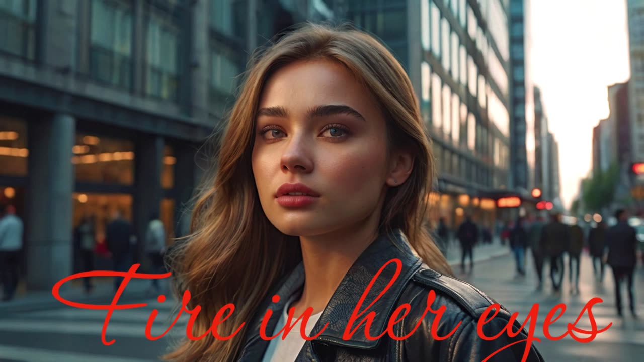 RAP. Song Fire in her eyes.