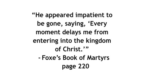 Foxe’s Book of Martyrs: Book VI Section I Account of the Persecutions in…