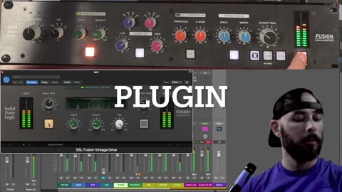 SSL FUSION - HARDWARE VS PLUGIN - DENSITY