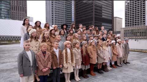 Seattle Church Children Choir Praises God