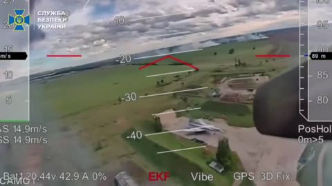 🚁🔥 Ukraine Russia War | FPV Drone Strikes Russian Tu-22M at Belaya Airbase | RCF