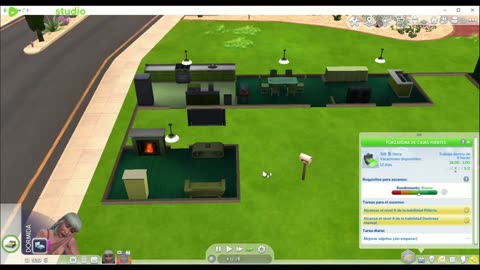 Sims 4 Reto casas y profesiones