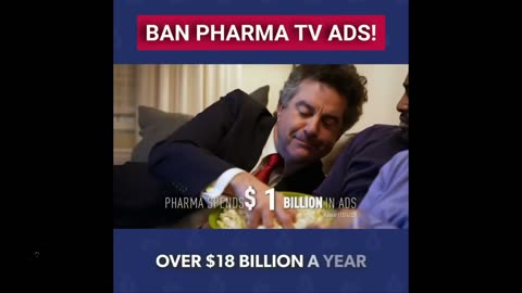 Billions are spent to BRAINWASH Americans into thinking they are sick