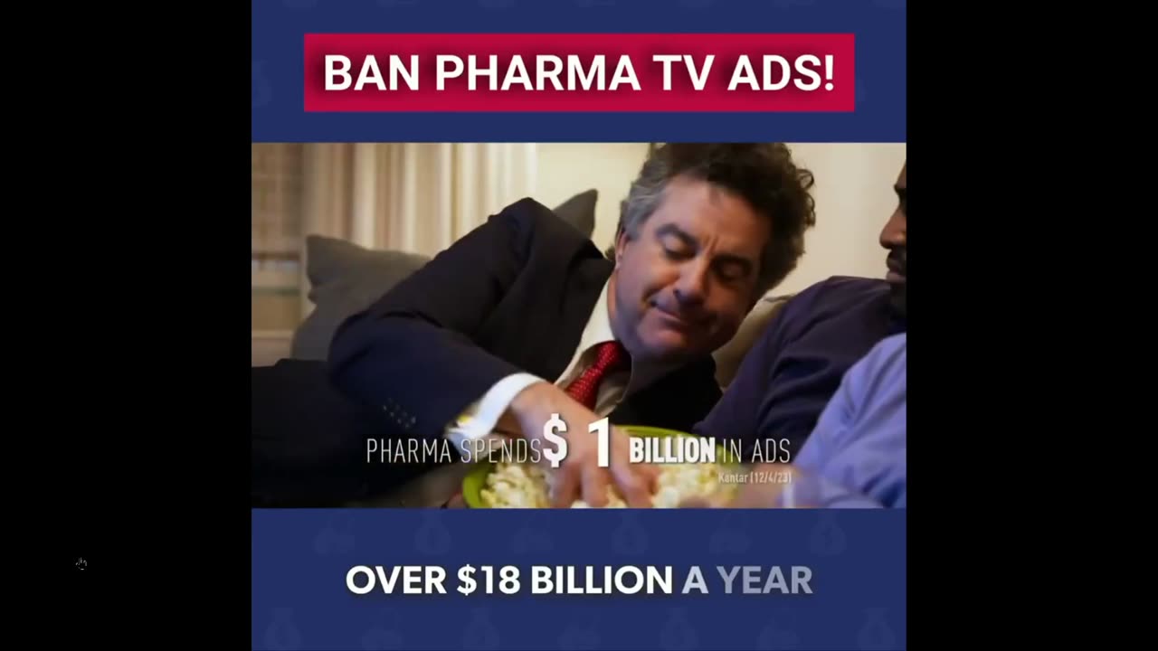 Billions are spent to BRAINWASH Americans into thinking they are sick