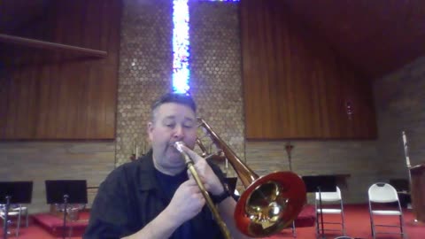 Trombone Method 50 - 55 of Standard of Excellence Book 1 Redone slower tempo