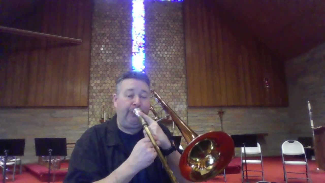 Trombone Method 50 - 55 of Standard of Excellence Book 1 Redone slower tempo
