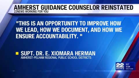 Guidance Counselor Reinstated After She Was Fired For Allegedly "Misgendering" Students