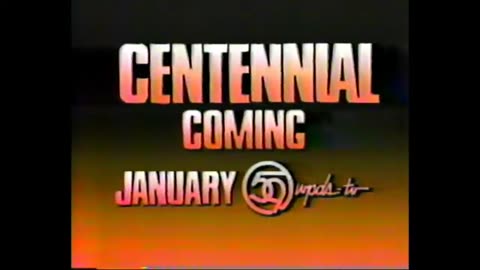 December 25, 1984 - WPDS Reb Porter Promo for 'Centennial'