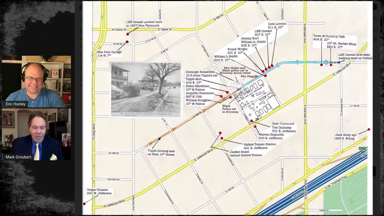 Mark Groubert, JD Tippit Visual Timeline (HD)