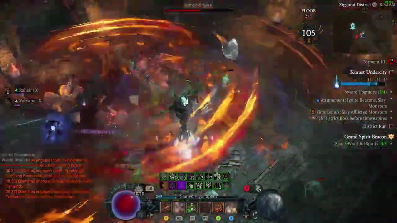 Diablo 4 Season 7 1st Kurast Undercity Rune Run with NEW RAKE BUILD!!! ⚔️ 👀🔥