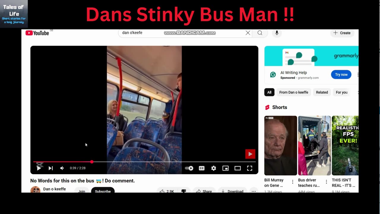 Dans Stinky Bus man !