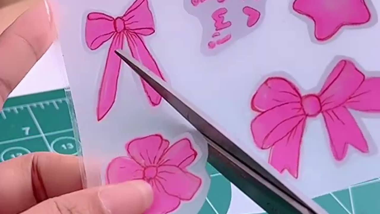 DIY_Sticker_Tutorial_🎀✨#shorts_#art_#diy_#muktaartandcraft_#)